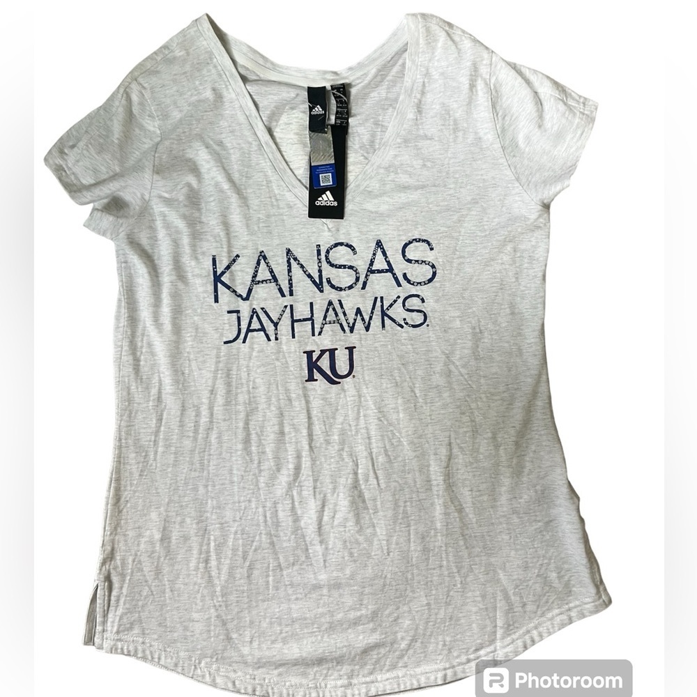 Adidas University of Kansas Tee